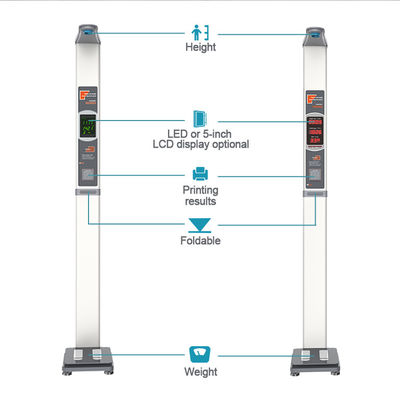 Display a LED Scala elettronica di altezza del peso per la misurazione e il monitoraggio accurati dell'IMC