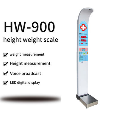 Scala di peso e altezza con moneta HW-900 Scala digitale per adulti con misura di altezza