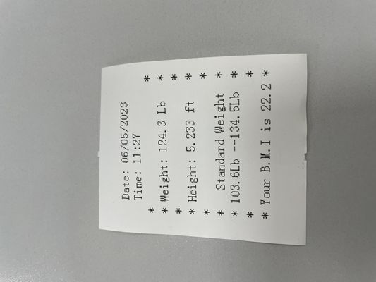 Comodo formato di imballaggio Scala digitale a moneta per la misurazione dell'altezza e del peso