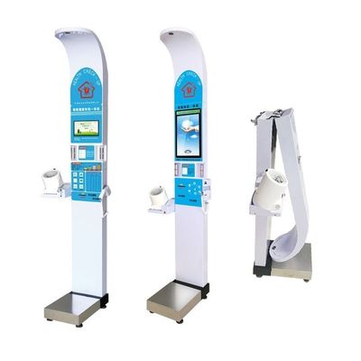 Macchina per l'altezza e il peso ad ultrasuoni per centri sanitari con scala BMI a monete HW-900A