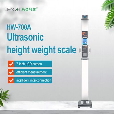 HW-700A Scala di grasso corporeo ad ultrasuoni con analisi della composizione corporea umana e peso corporeo di 30 kg
