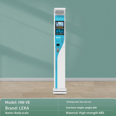 Scala digitale di peso umano per farmacia con schermo LCD touch e alimentatore AC100-240V