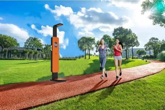 Macchina di controllo del grasso per la salute all'aperto a schermo LCD da 7 pollici con disegno impermeabile e GW 93kg