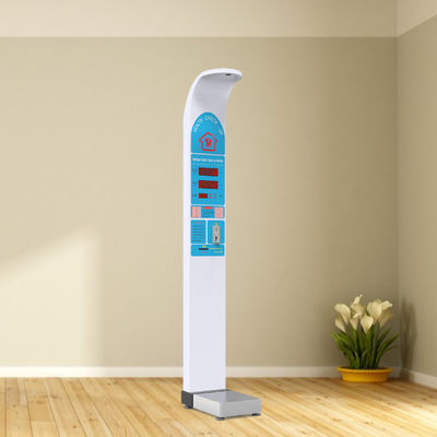 Smart AC100-240V Operazione con monete Altezza Peso Scala del corpo Vendita con stampa G.W 47kg