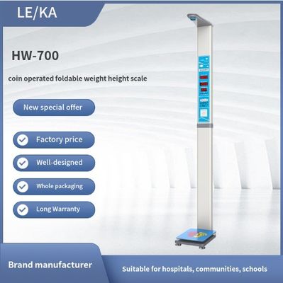 Smart Electronic Height and Weight Scale per la misurazione accurata del grasso corporeo in clinica