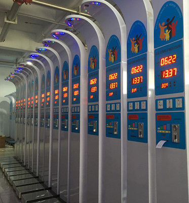 HW-900 Vending Machine per l'altezza e il peso del corpo per il BMI a moneta in arabo spagnolo