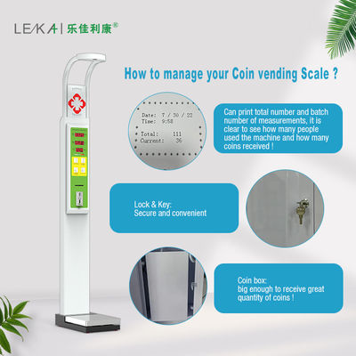 HW-600 Scala del peso e dell'altezza del corpo completamente personalizzata con display a LED