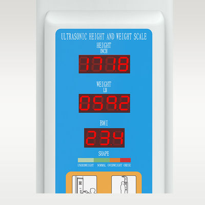 CE ISO9001 Certificato Medico Altura Misurazione Scale moneta con BMI Vending Machine