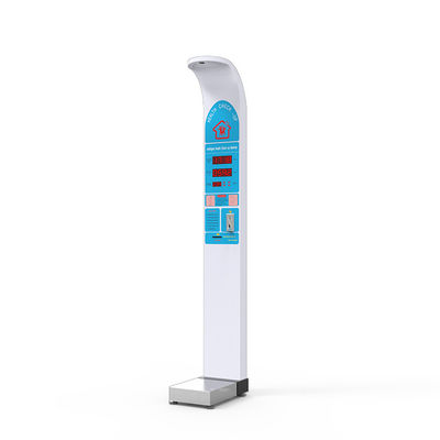 Fornitura di alimentazione 100-240V Scala di pesatura BMI con misurazione dell'altezza e display digitale