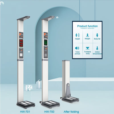 Display a LED scala di altezza clinica digitale pieghevole per strumento di misurazione medica