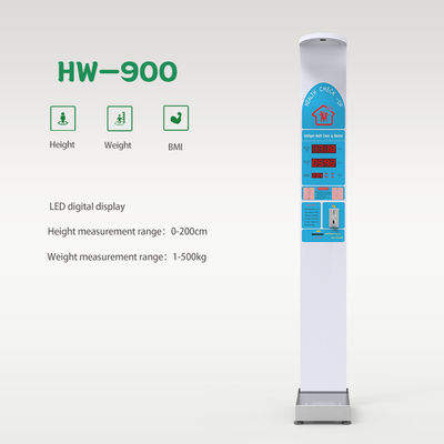 Macchina elettronica professionale per il test del BMI del corpo con stampante Dimensioni del prodotto 33*55*235cm