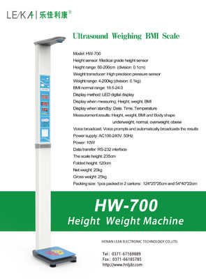 Ospedali e farmacie Scale umana a moneta con display LED/LCD Capacità 200 kg