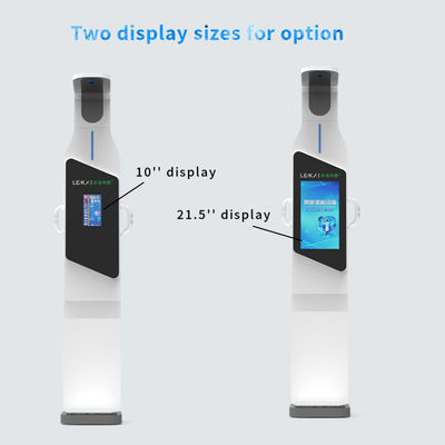 Display LCD Scale di altezza e peso ad ultrasuoni per il tipo di visualizzazione della composizione del corpo