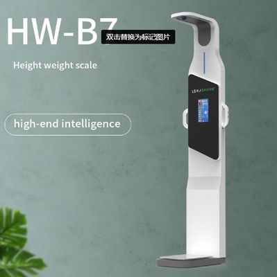 Display LCD Scale di altezza e peso ad ultrasuoni per il tipo di visualizzazione della composizione del corpo